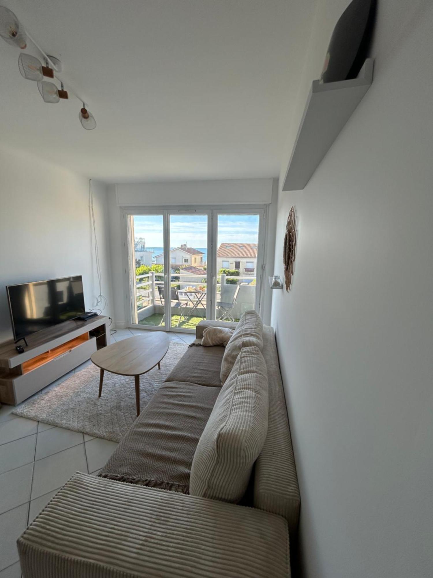 Appartement Traversant Vue Mer Et Etang Mauguio Buitenkant foto